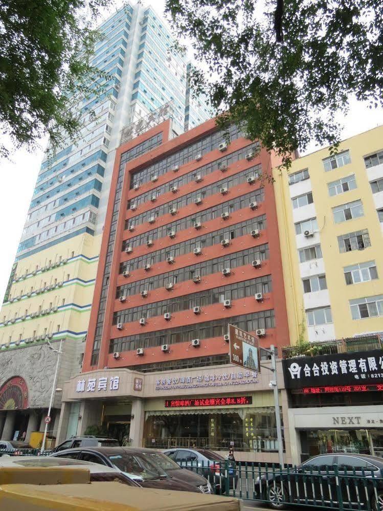 Lin Yuan Hotel Harbin Exterior foto